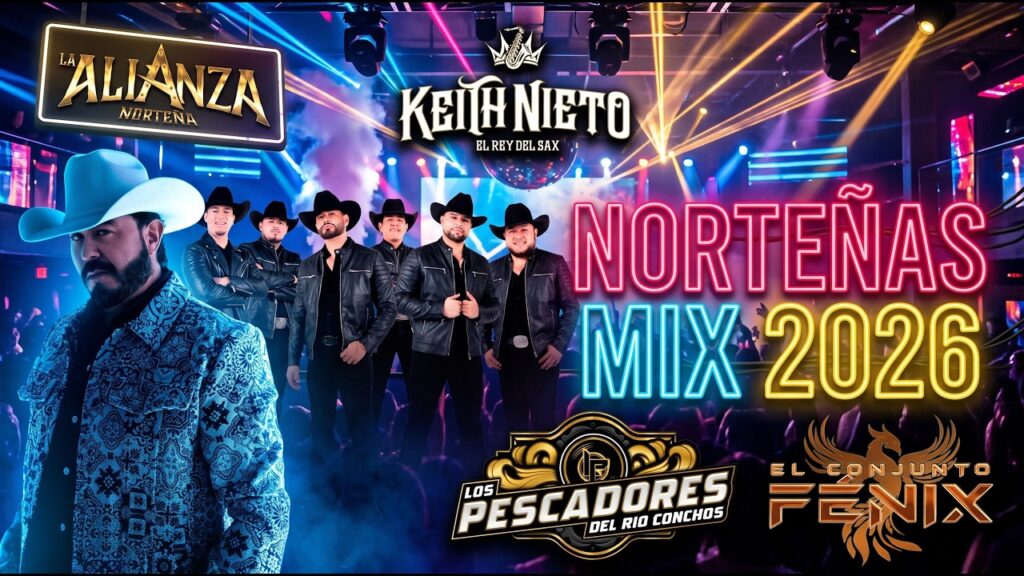 Norteñas Mix 2026 – Los Pescadores Del Rio Conchos – Alianza Norteña- Keith Nieto – Cn Fenix